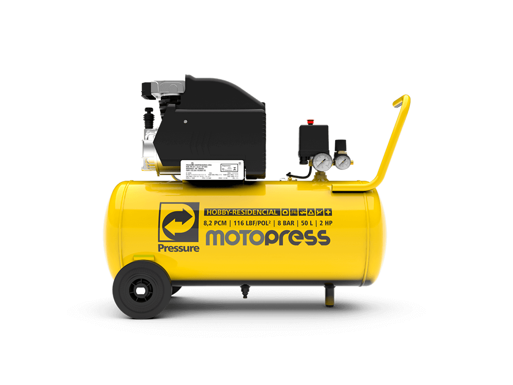 Compressor de Ar MotoPress 50L PRESSURE